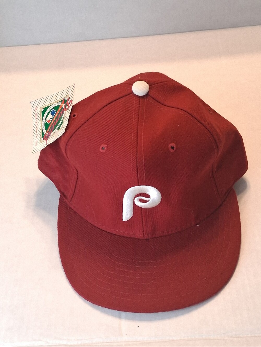vintage New Era Major League Pro Model Phillies Baseball Cap Men's Size 7 3/8